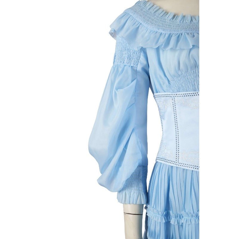 Платье Ариэль Земля Маленькая Русалка 2023 Костюм для Хэллоуина и Вечеринок