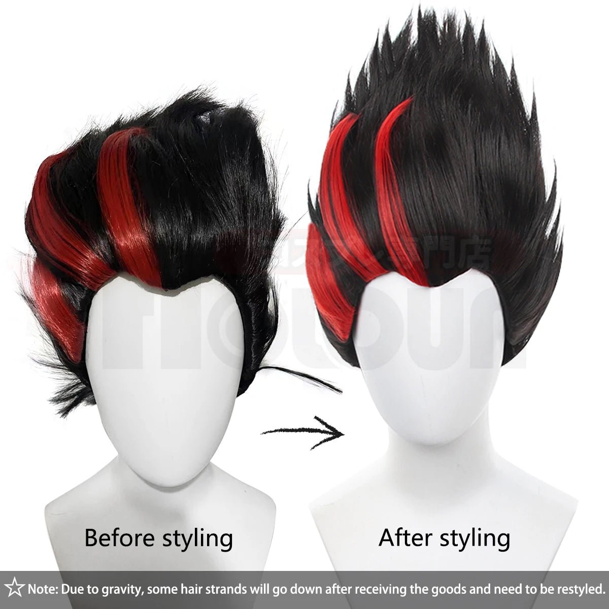 Парик для косплея Barou из аниме и манги Blue Lock, Ubers NO.13 Football, синтетическое волокно, термостойкий