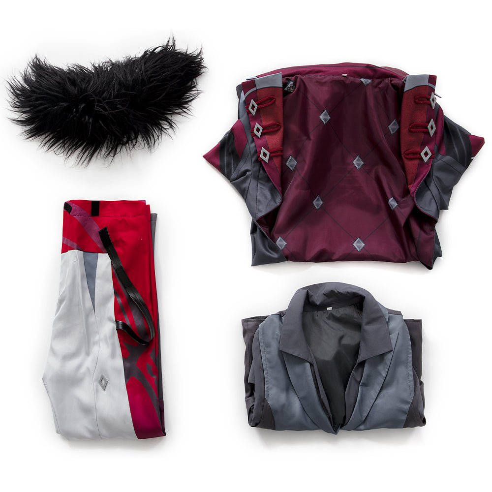 Костюм для косплея Wriothesley из Genshin Impact для мужчин