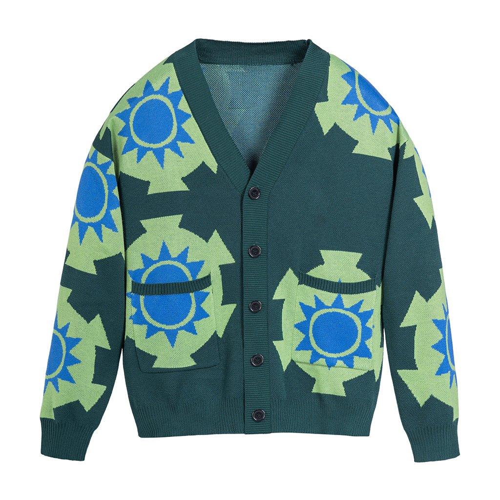 Костюм для косплея Ророноа Зоро из One Piece | Зеленый кардиган-кимоно | Вязаное пальто для мужчин и женщин