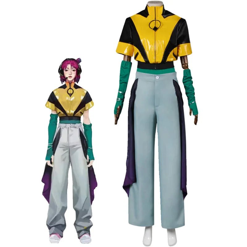 Костюм Heartsteel Alune для косплея из игры LOL для женщин, фэнтези аутфит, панк стиль, полный набор на Хэллоуин