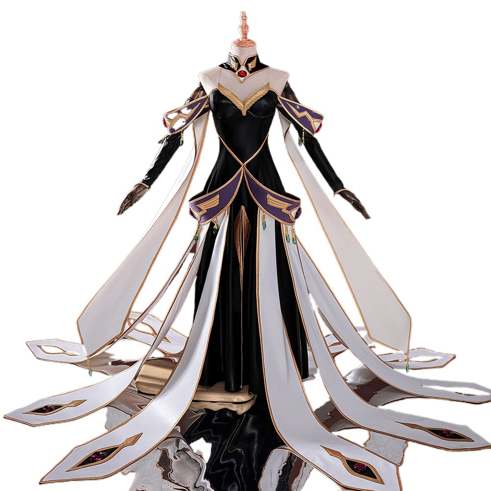 Костюм для косплея королевы C.C. из Code Geass: Lelouch of the Rebellion