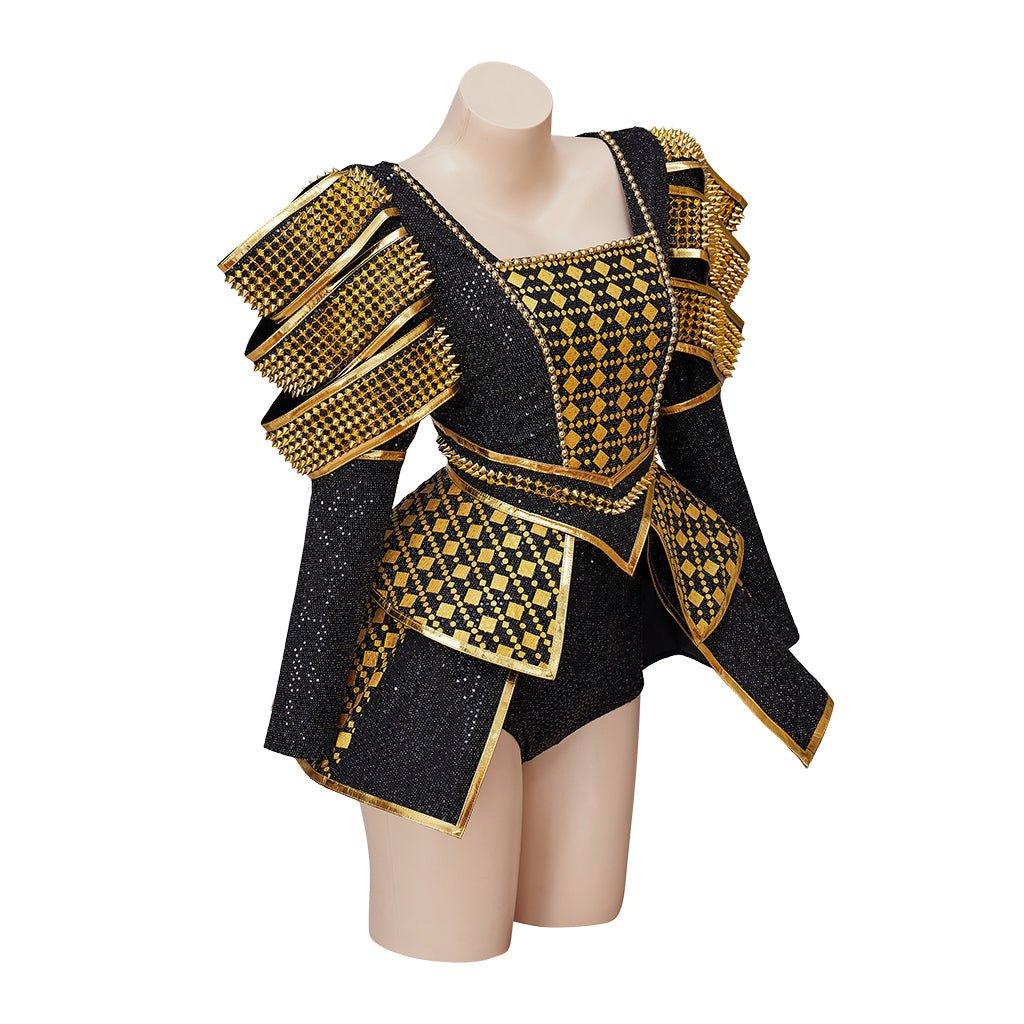 Костюм Екатерины Арагонской из мюзикла 'Шесть' | Косплейный наряд | Бродвейский театральный костюм для женщин