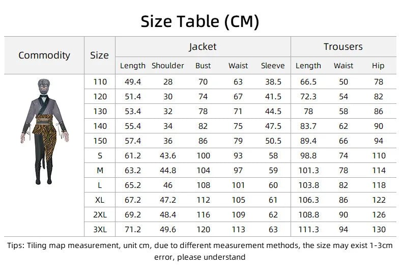 Косплей костюм Black Myth: Wukong | Набор 'Избранный' для Хэллоуина и аниме-выставок