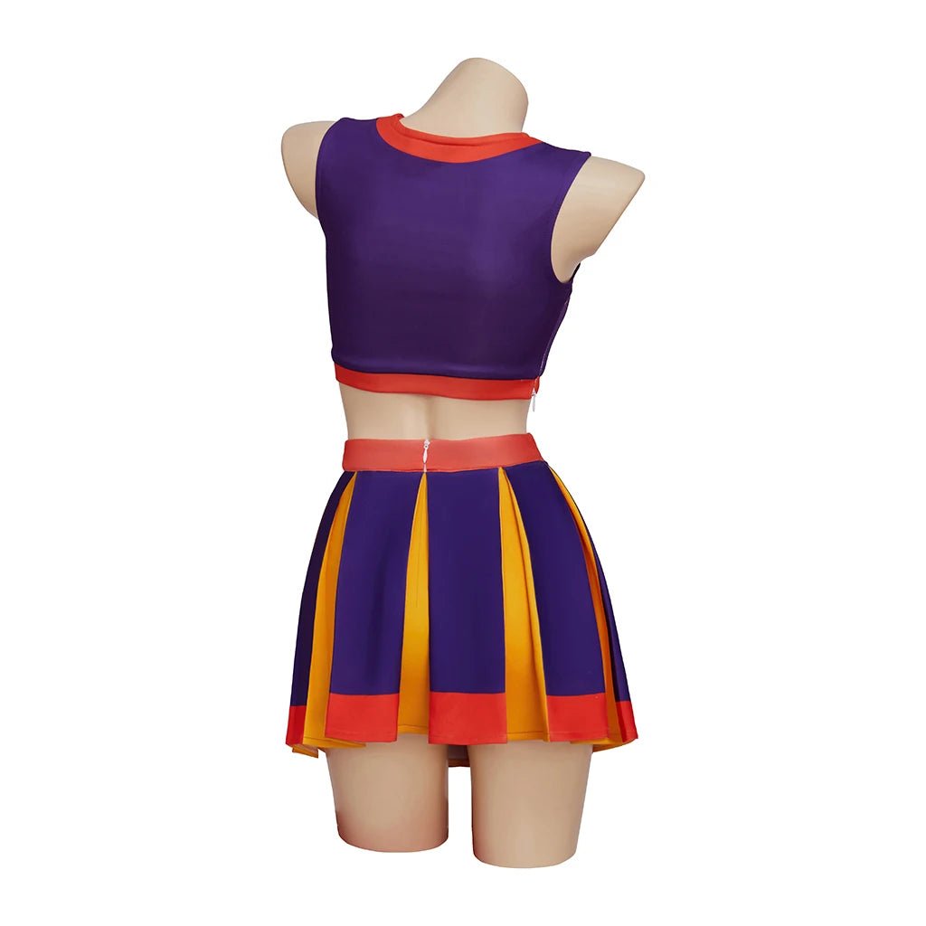 Костюм чирлидера Шиго - Фиолетовый костюм для женщин, косплей в стиле Высокой школьной музыки