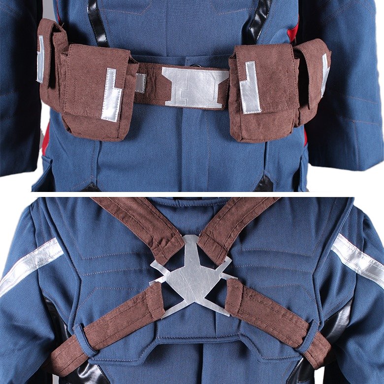 Костюм Капитана Америки для косплея новый