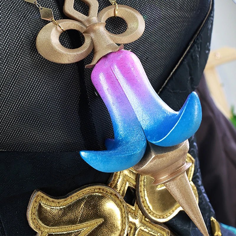 Игра Genshin Impact Эмили Костюм Костюм Дизайнера Духов Эмили Женский Костюм на Хэллоуин Женский Костюм для Вечеринки Костюм для Роли