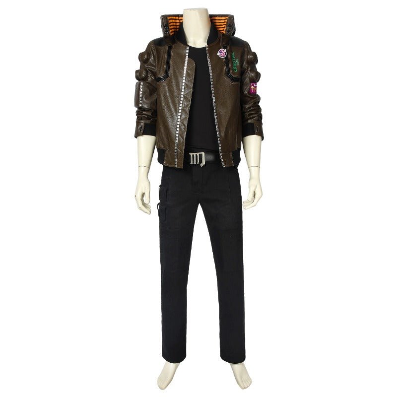 Киберпанк 2077 Мужской Косплей Костюм Джекет для Ролевых Игр и Мероприятий