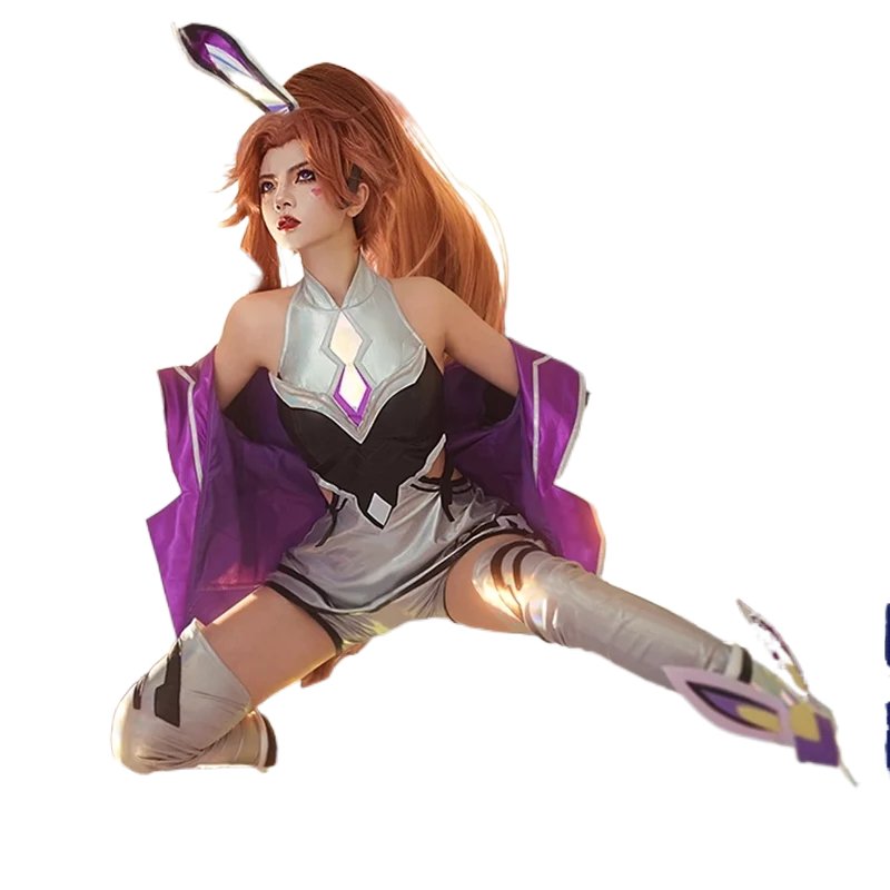 LOL Fantasy Spirit Miss Fortune Костюм для косплея Полный набор для женщин