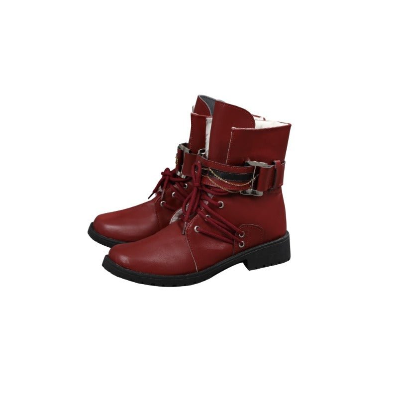 Костюм для косплея Тифы Локхарт из Final Fantasy VII - парик, обувь, аксессуары