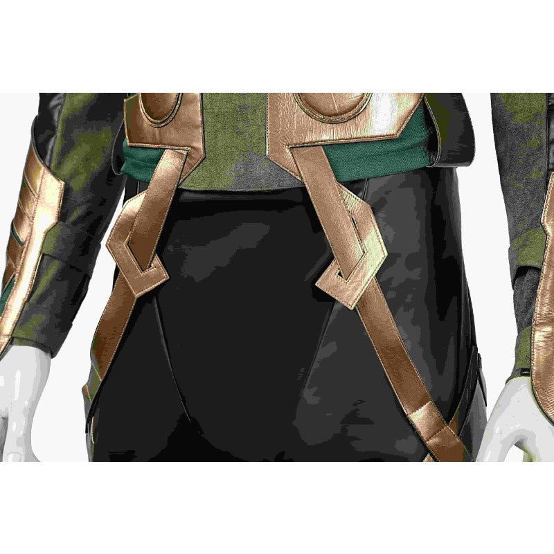 Костюм Локи из 1 сезона для косплея, обновленная версия, Marvel, Хэллоуин