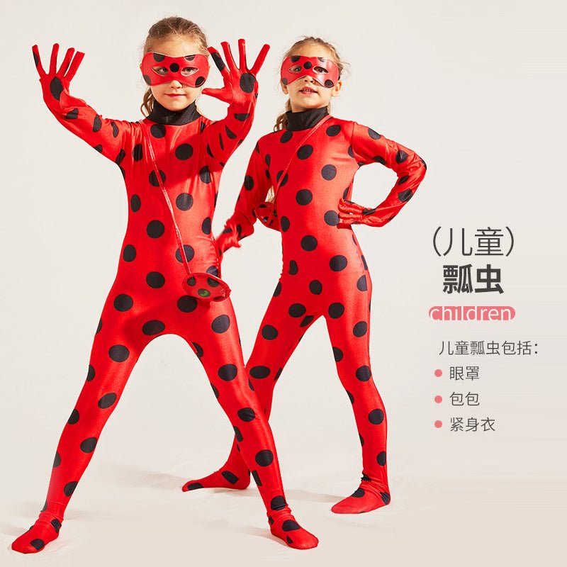 Костюм Ladybug и Чёрный Кот для детей на Хэллоуин - Вдохновленный Miraculous