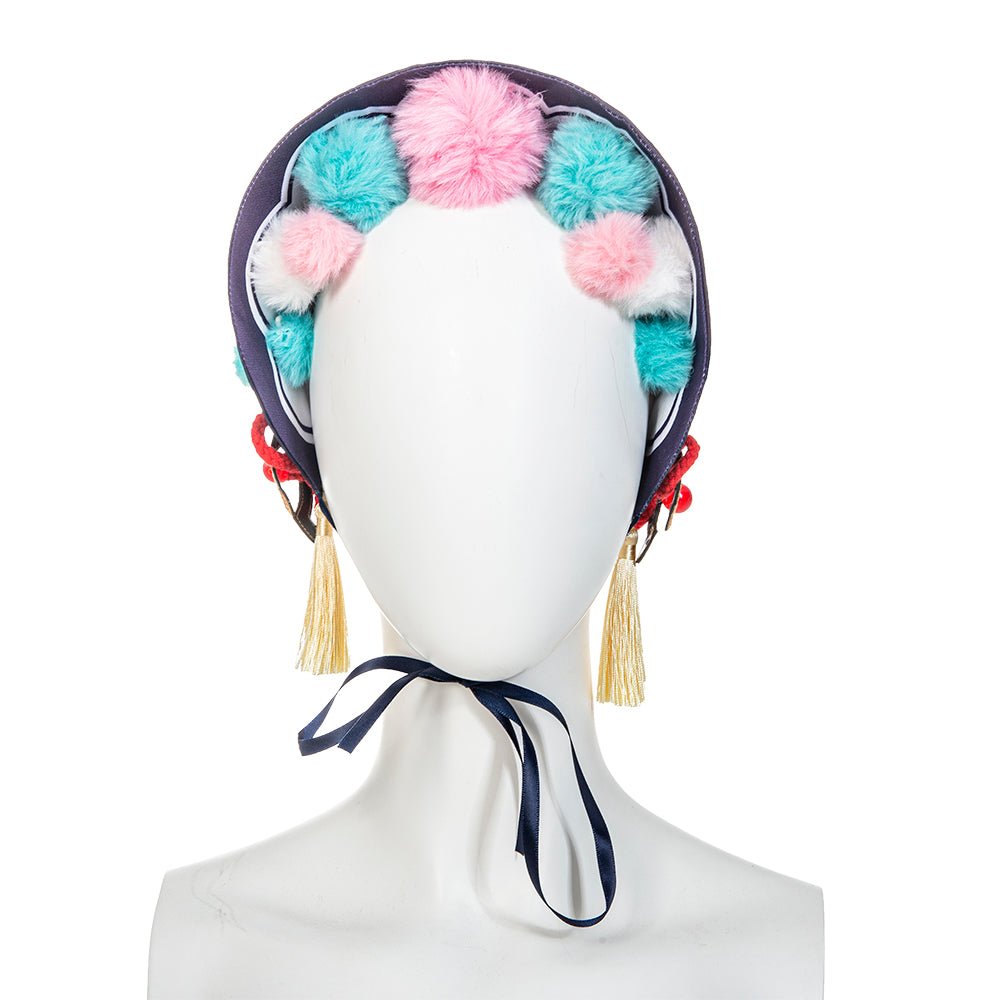 Genshin Impact - Костюм Юнь Цзинь для косплея в стиле Лолита с платьем, шляпой и колготками для взрослых женщин