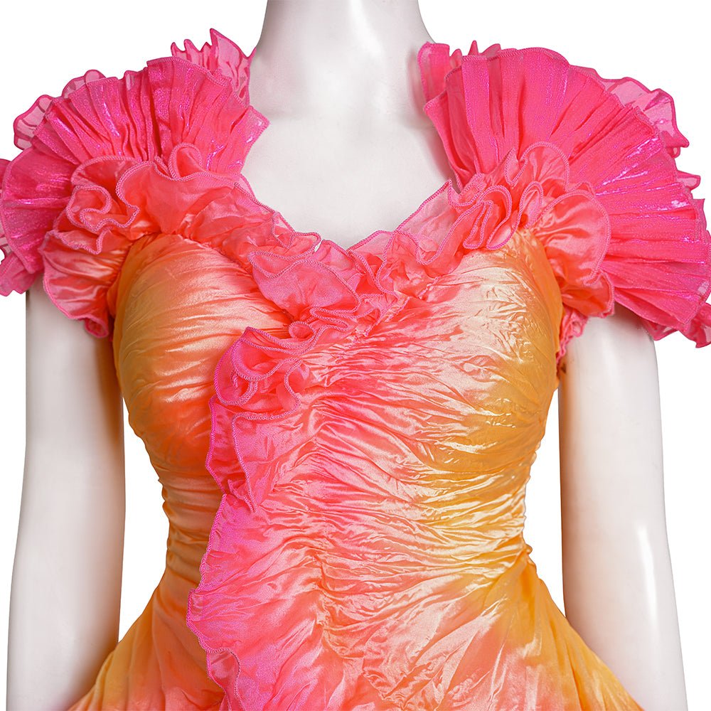 Костюм для косплея из фильма 'Злая' - Градиентное платье