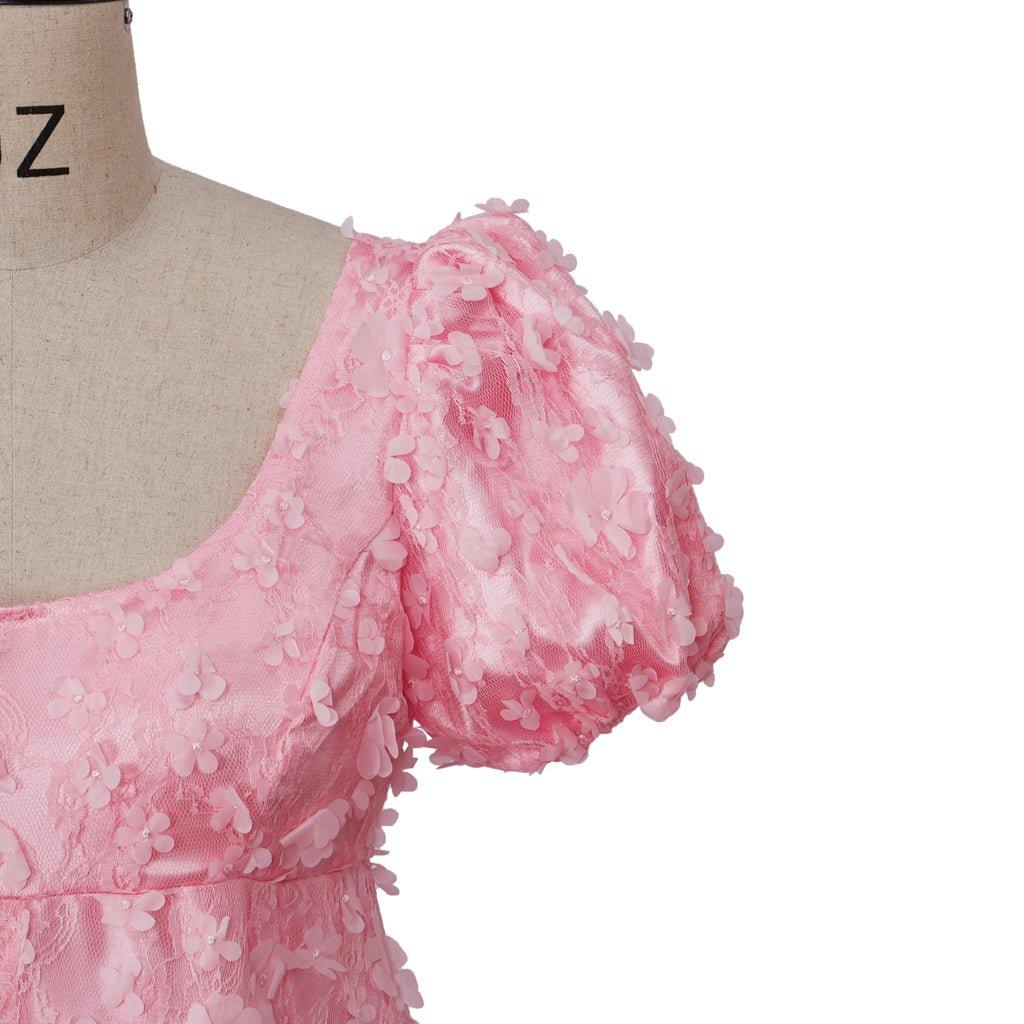 Розово-золотое шелковое платье в стиле Регентства для костюма Бриджертон, мероприятий, Хэллоуина