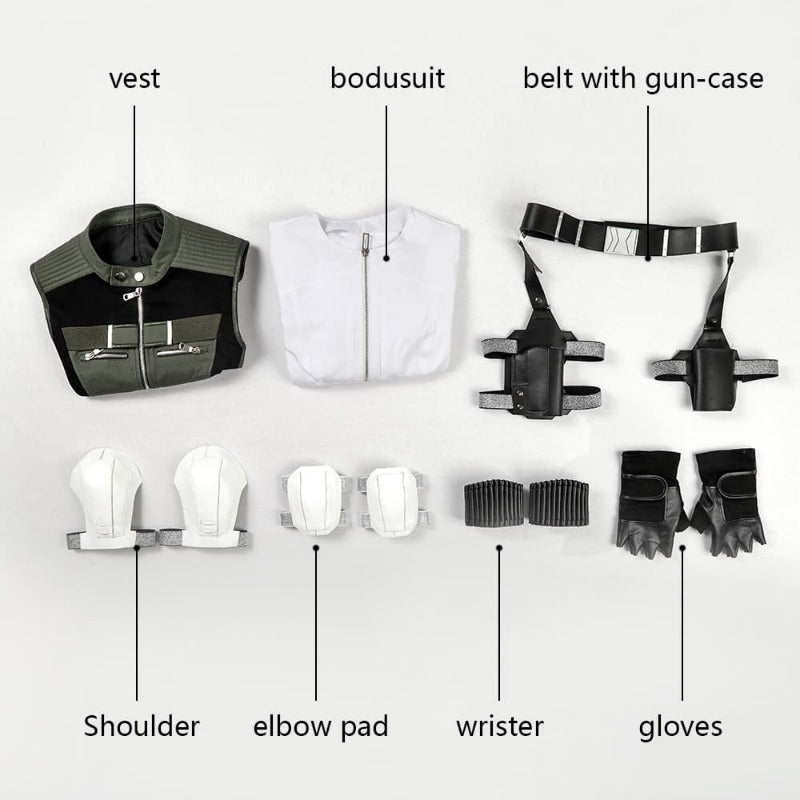 Костюм Черная Вдова Елена Белова для женщин на Хэллоуин и мероприятия