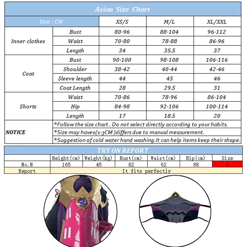 Костюм для косплея Куки Шинобу из игры Genshin Impact, полный набор для женщин