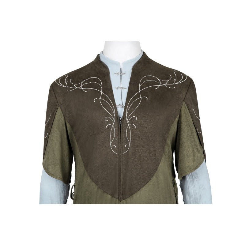 Костюм Леголаса для косплея - Полный набор с плащом | Властелин Колец