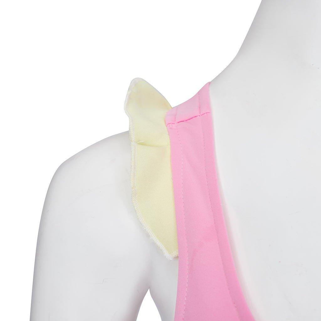 Аниме Me!Me!Me! MeMeMe-chan Костюм Розовое Платье с Перчатками и Чулками | Женщины Девушки Хэллоуин Костюм