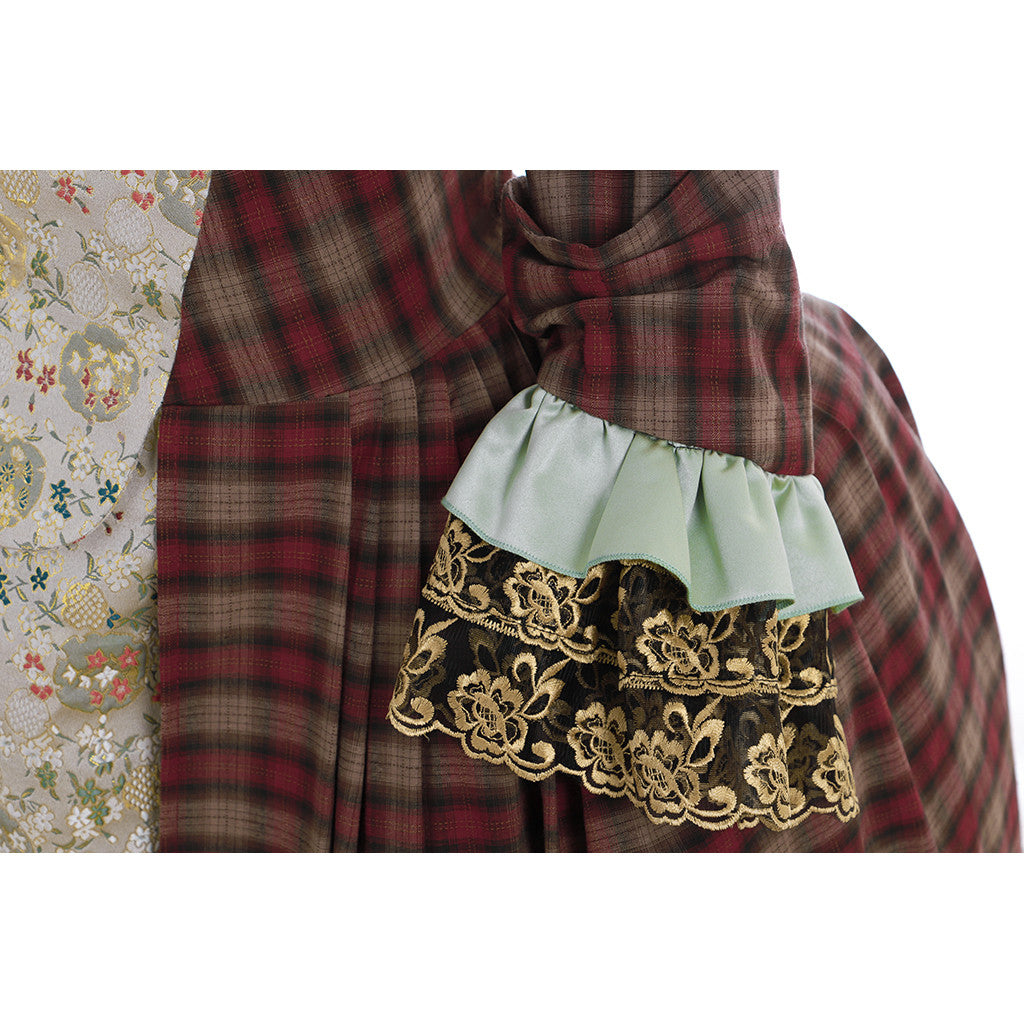 Костюм, вдохновленный Outlander | Шотландское нагорье Косплей для женщин