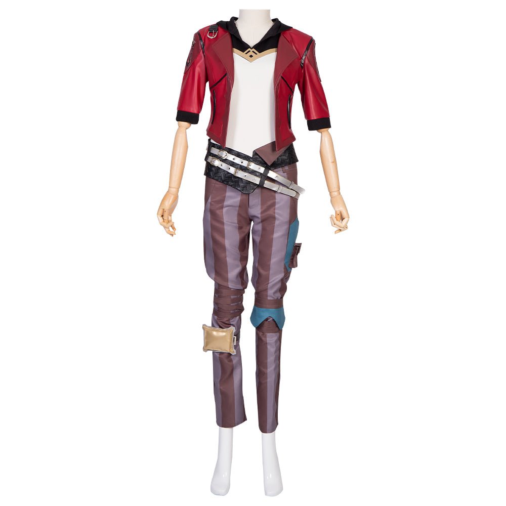 Костюм для косплея Vi из League of Legends - Пилтоверский Полицейский, наряд на Хэллоуин