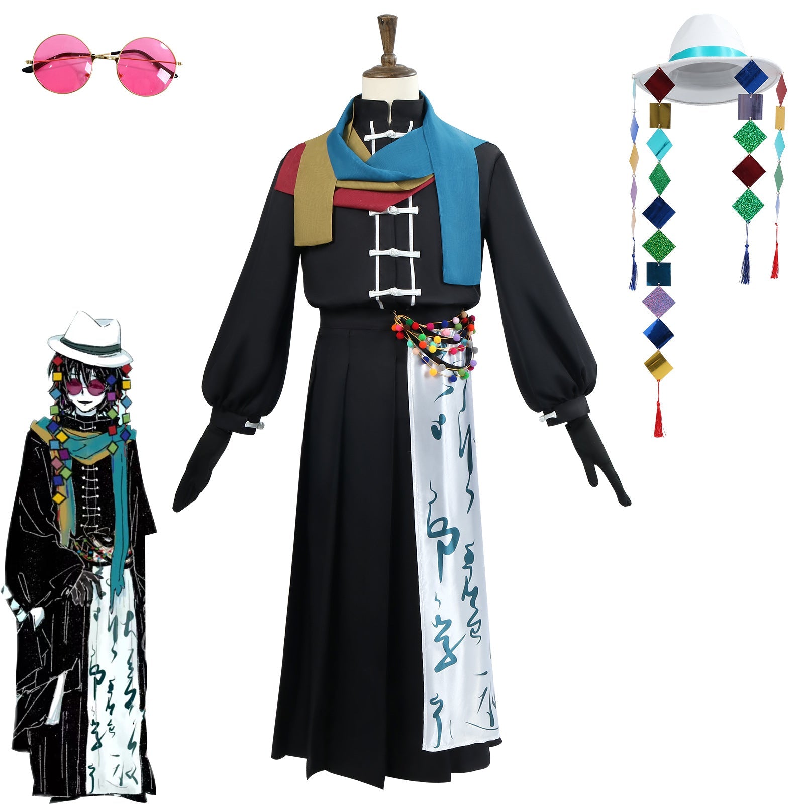 Косплей костюм 'История призраков седьмой ночи' – Чэ Фучжао и Хуа Цин