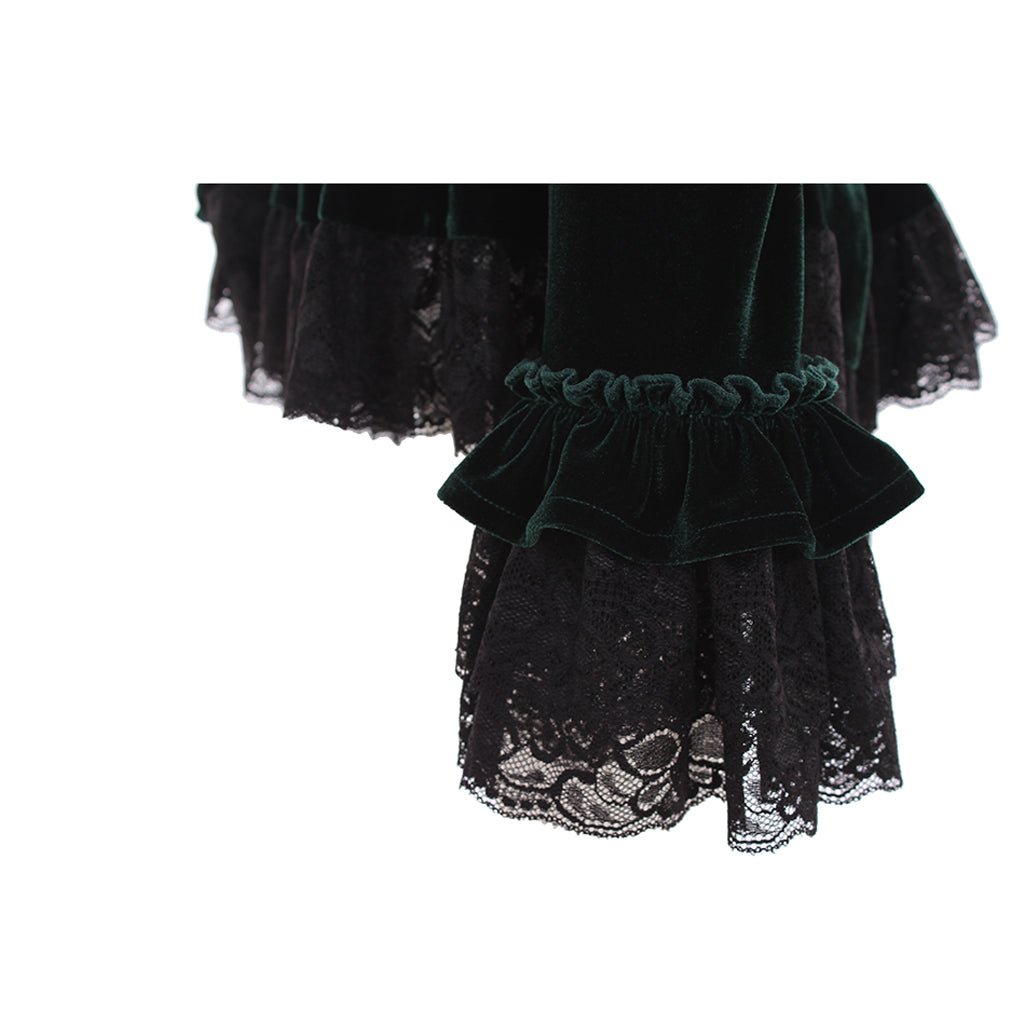 Блузка Lolita без рукавов из шифона с труба-рукавами для женщин и девушек