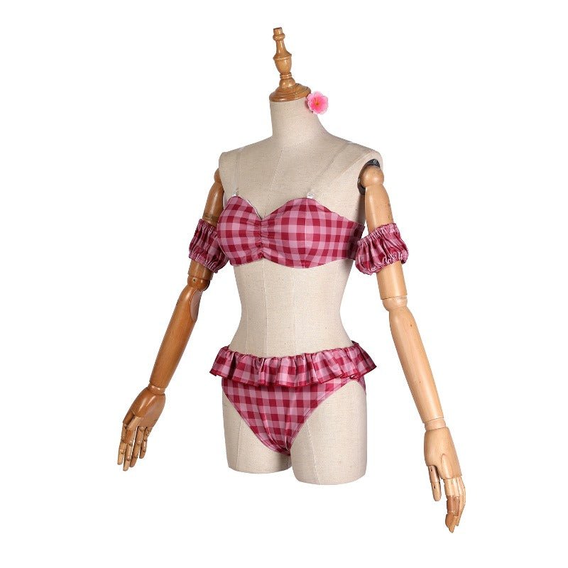 Костюм для косплея Eyjafjalla из Arknights в летнем наряде, стандартный размер