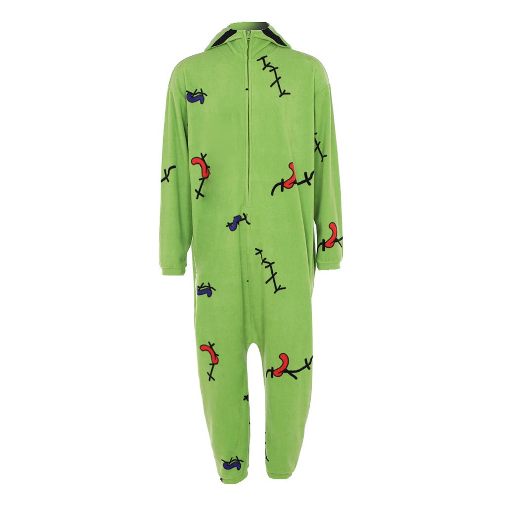 Костюм Oogie Boogie Kigurumi из 'Кошмара перед Рождеством' - Мягкий и Уютный для Хэллоуина, Конвенций и Мероприятий!