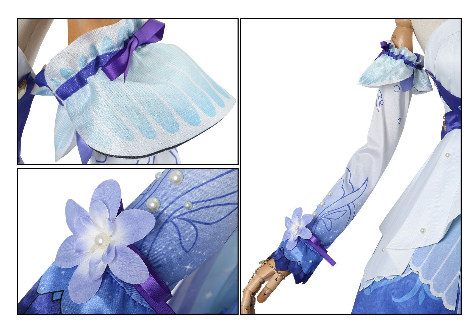 Костюм для косплея Нилу из Genshin Impact – Элегантный наряд Chabon Breath