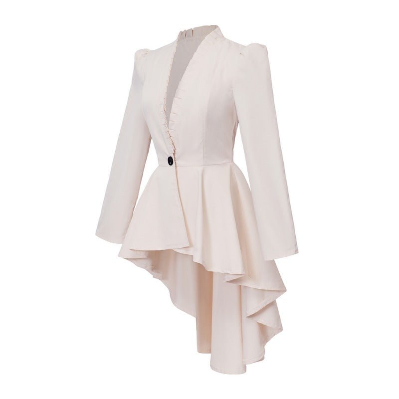 Винтажное готическое коктейльное платье – женский средневековый косплейный костюм с длинными рукавами