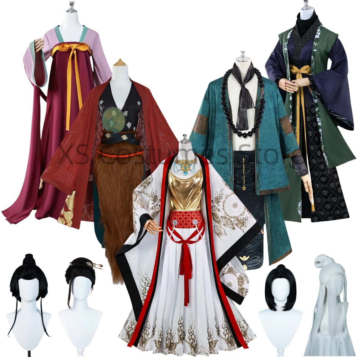 Аниме Костюм Черного Мифа Wukong: Паучий Гоблин, Железный Веер Принцесса, Четвертая Сестра Пинпин