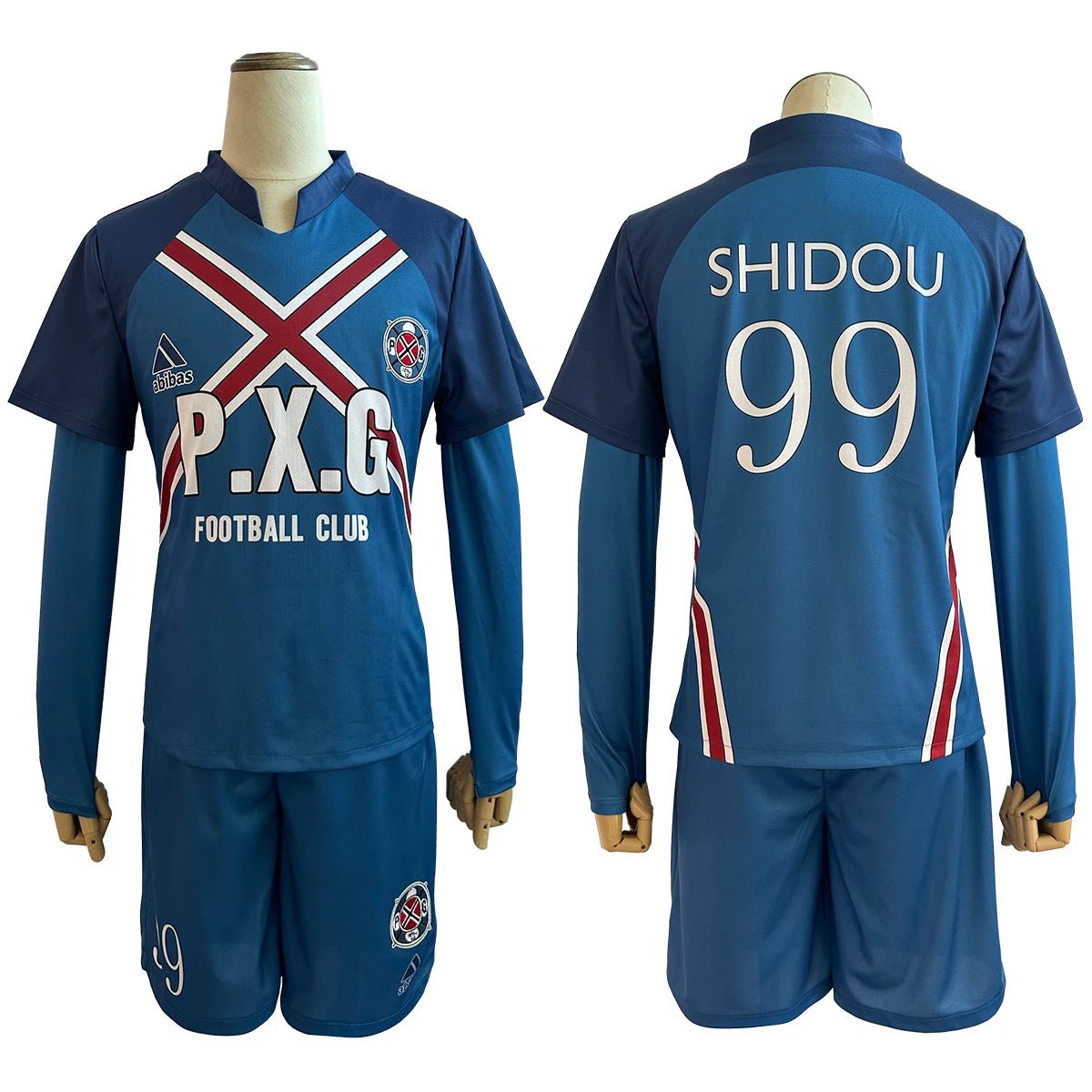 Костюм для косплея персонажей из аниме Blue Lock: Рин Итоши, Шидоу Рюсей, Чарльз Карасу