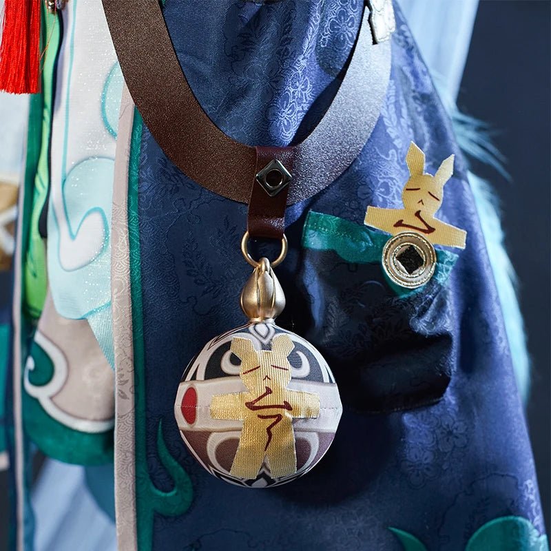 Костюм для косплея Huohuo из игры Honkai Star Rail - Девушка-лисица с Xianzhou Luofu, платье для Хэллоуина, карнавала, вечеринки