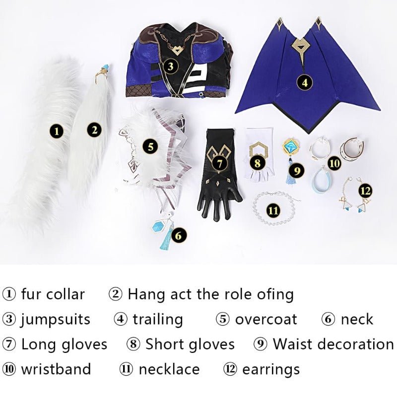 Костюм для косплея Йэлань из Genshin Impact для женщин на Хэллоуин, вечеринки и ролевые игры