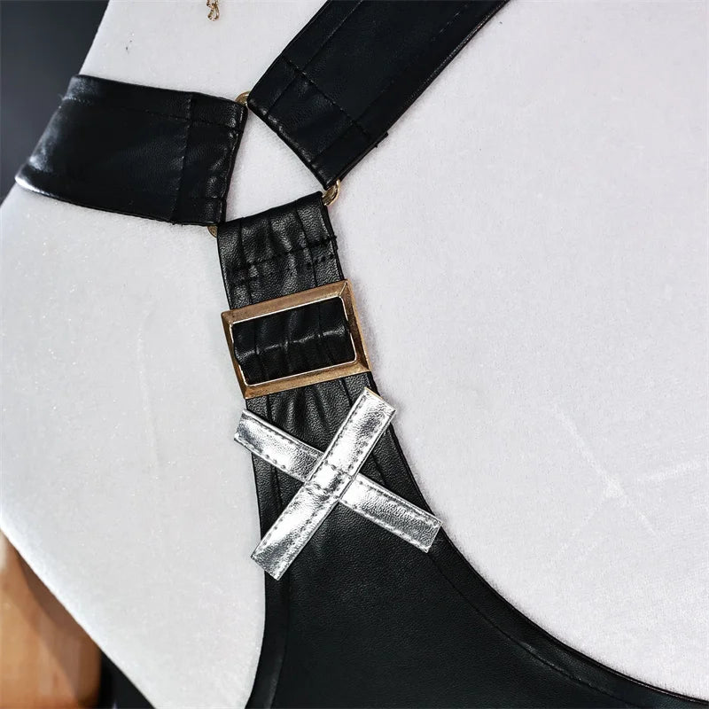 Костюм для косплея Джинкс из игры LOL Сезон 2: Свободная канонада, наряд для женщин на Хэллоуин