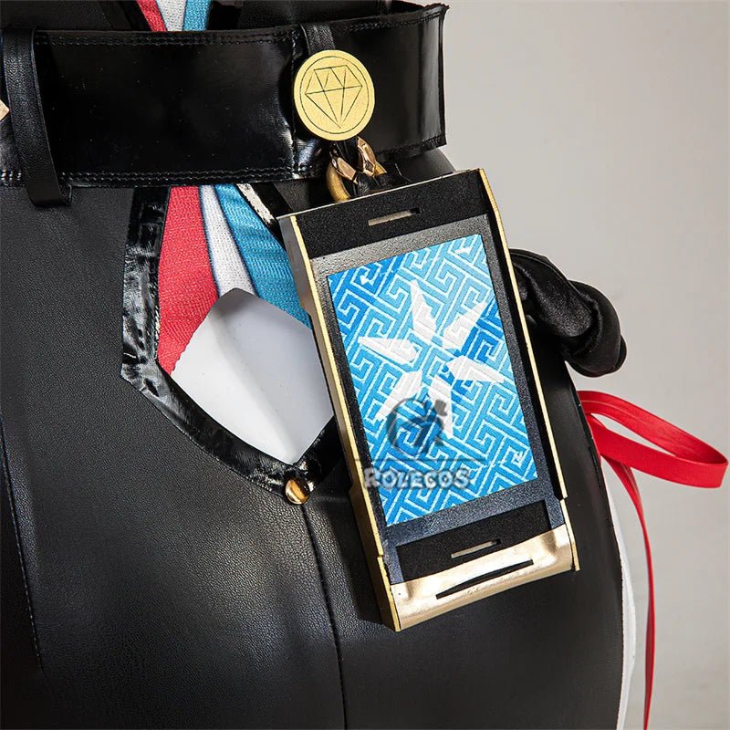 Костюм для косплея Topaz & Numby из Honkai Star Rail - женский комбинезон с плащом