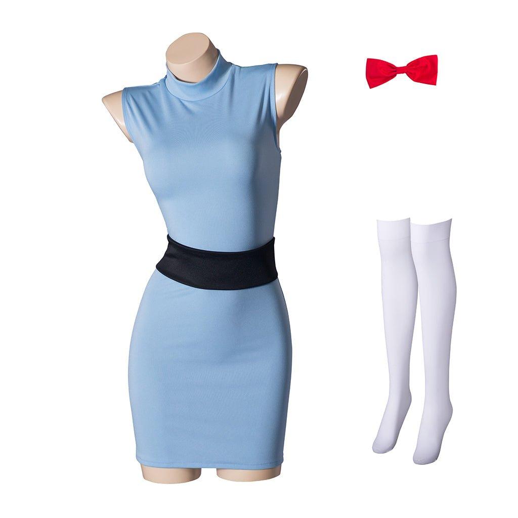 Костюмы для косплея Blossom, Bubbles и Buttercup | Модные розовые, голубые и зеленые платья для женщин | На Хэллоуин и вечеринки