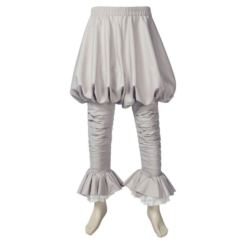 Костюм Джокера 'Танцующий Клоун' с белым шарфом и аксессуарами - наряд на Хэллоуин