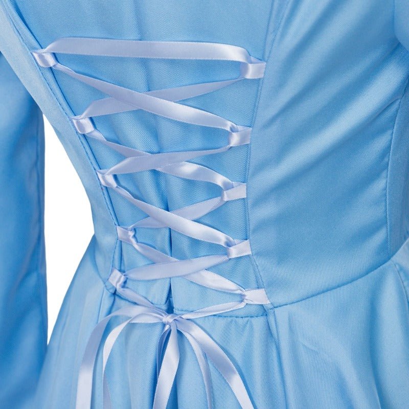 Винтажное готическое платье с высокой-низкой юбкой – Женский средневековый косплейный костюм с длинными рукавами