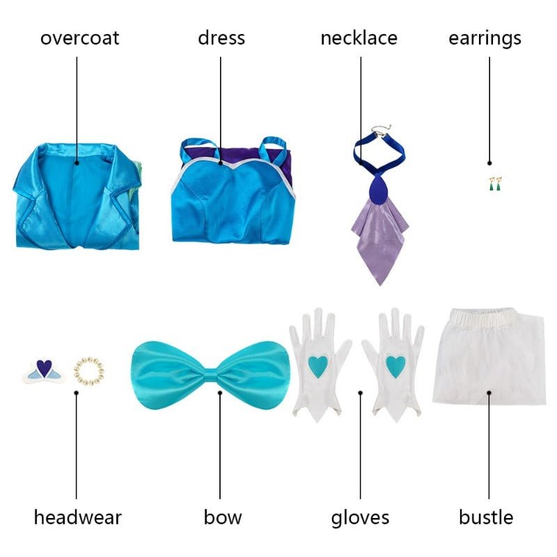 Костюм косплея Healin' Good Pretty Cure Cure Fontaine для Хэллоуина