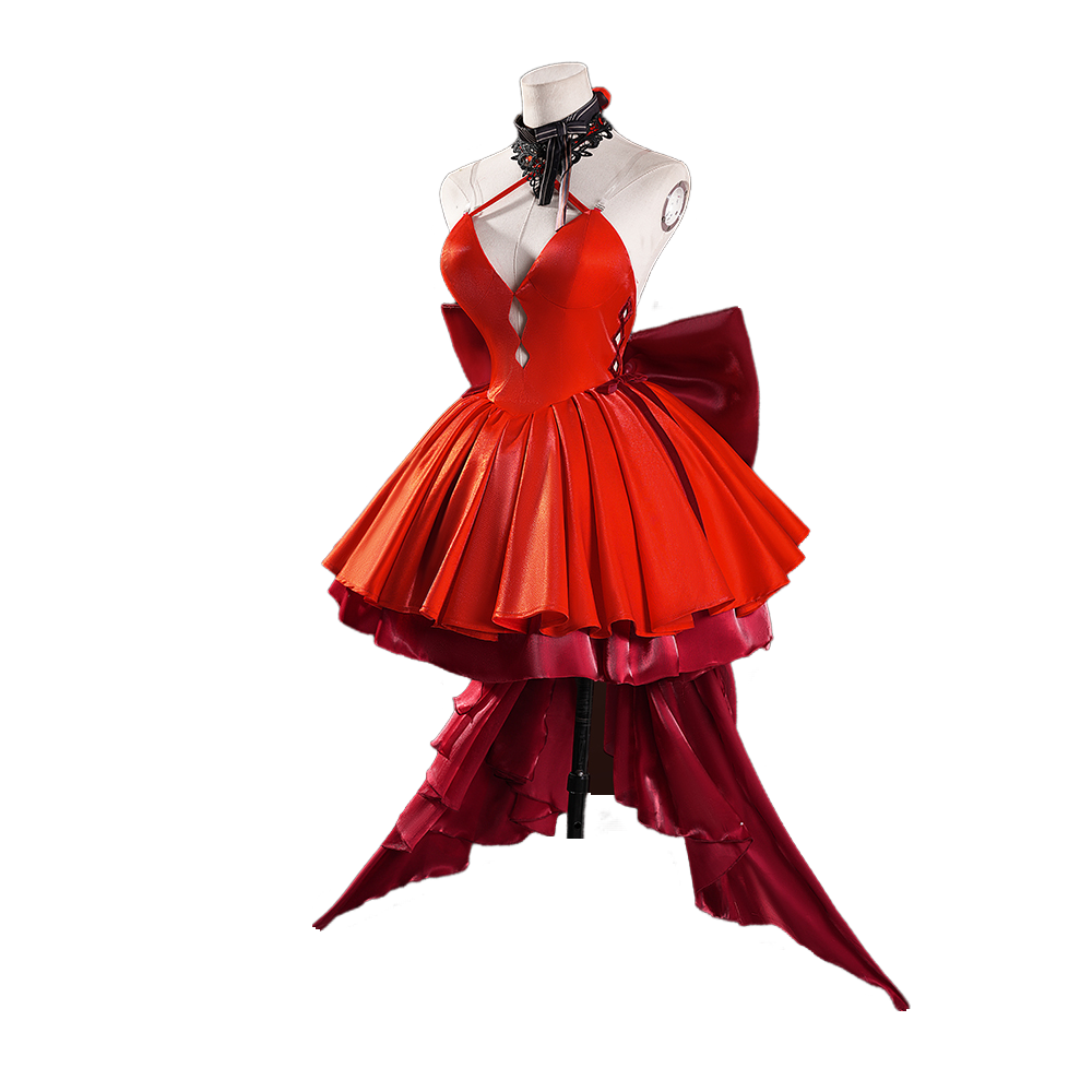 Костюм Аски Лэнгли Сорью из Neon Genesis Evangelion - Аниме платье