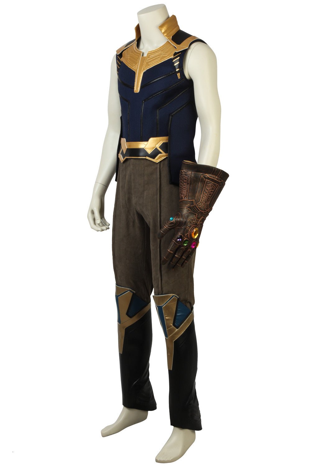 Косплей костюм Таноса из Мстители: Война бесконечности - жилет, брюки, перчатки