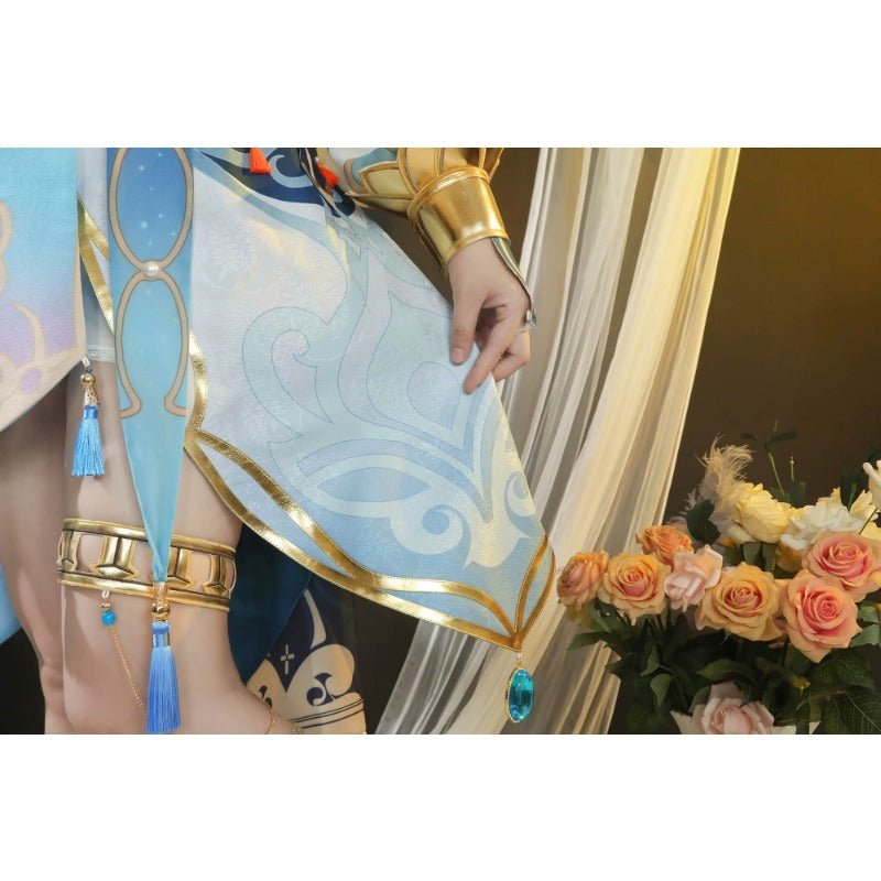 Костюм для косплея Nilou из Genshin Impact - Элегантный танцевальный наряд для женщин