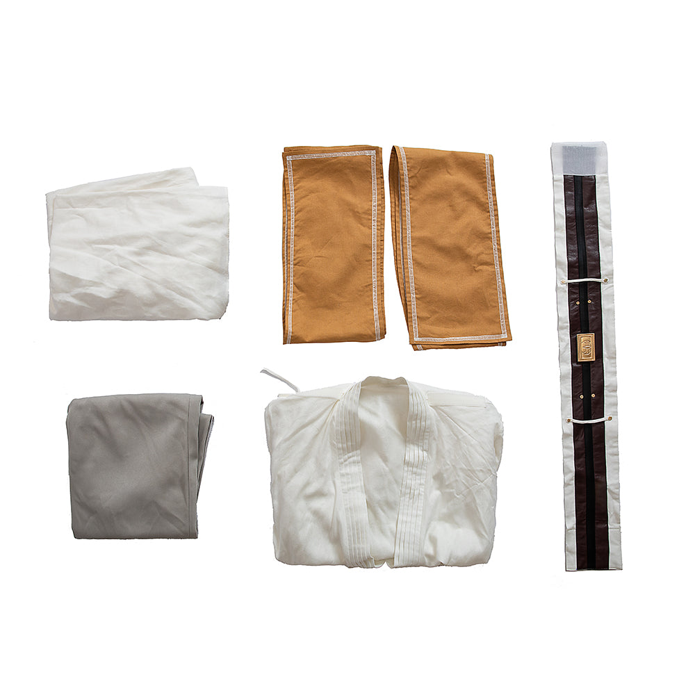 Звездные Войны: Сол Сюэ (Белый Халат) Костюм для Косплея