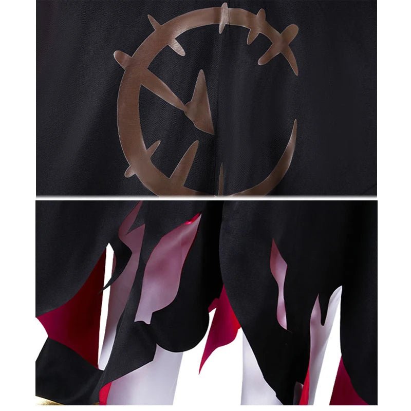 Костюм для косплея Акаша из Honkai Star Rail: Настройщик Акаш, член Усадьбы Вечного Пламени