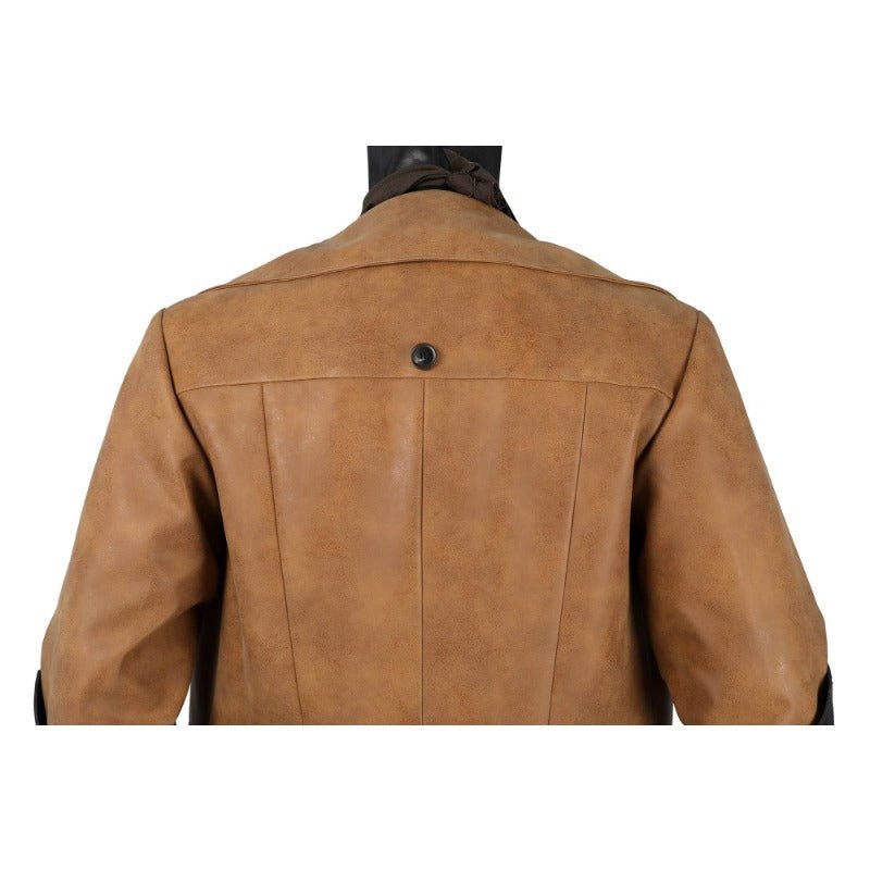 Костюм Бэтмена Бена Аффлека для косплея - Кожаный боевой тренч из Лиги Справедливости