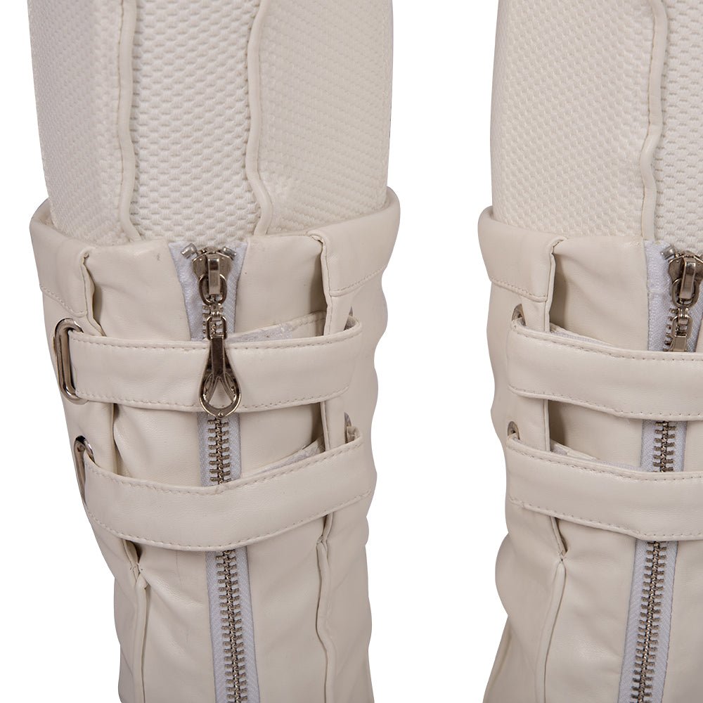 Косплей костюм Чёрная Вдова в белом костюме - наряд из кинематографической вселенной Marvel