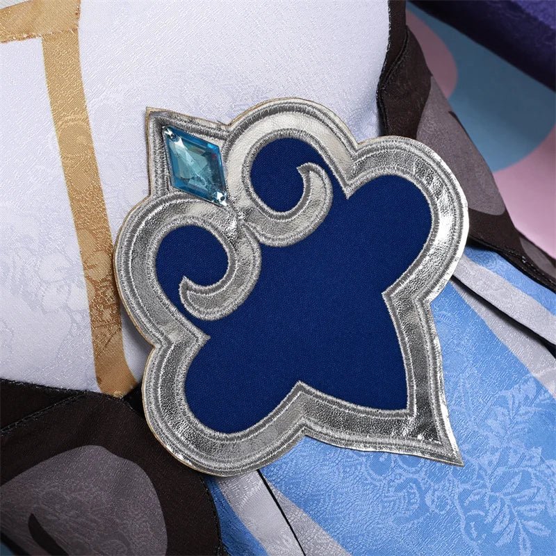 Костюм для косплея Байхэн из Honkai Star Rail, участницы Квинтета Высокого Облака