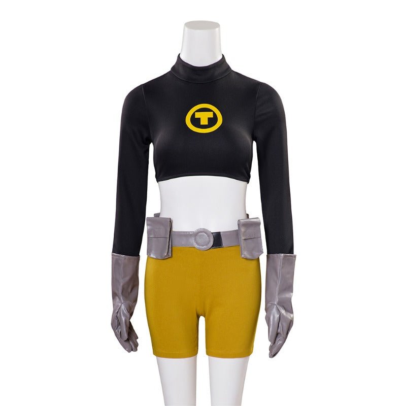 Костюм Терры из Teen Titans для девочек - костюм супергероя на Хэллоуин